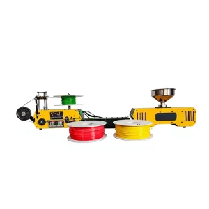 Mini Single-Screw Extruder with Automatic Wire Winding Set for 3D Filament, PP, EVA, HDPE, PE, ABS