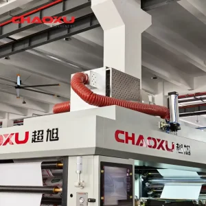 Multi-Color Stack-Type Flexographic Printing Machine Roll-to-Roll Flexo Press for Nonwoven Bag and Plastic Film Printing