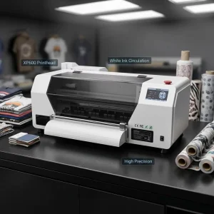 Multi-Function XP600 A3 DTF Printer for Soft-Touch Fabric, Bundle