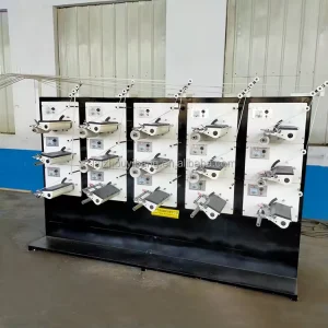 Multi-Head Motor-Driven Tension-Adjustable High-Speed Multi-Voltage Plastic Rope Rewinding Machine
