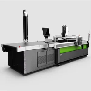 Multi-Ply Jogging Suit, Tracksuit and Sweatpants Automatic Cutter, High-Layer Fabric and Leather CNC Cutting Machine with Engine Motor