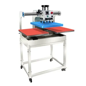 Multi-Voltage 500W Automatic Heat Press Machine for Clothing Ironing, 220V/110V/380V, 1000 Units/Hour