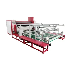 Multifunctional Dye Sublimation Roll-to-Roll Heat Press Machine, Automatic Tumbler Roller, for Fabric