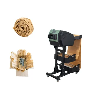 NP-EC380 38cm Fanfold Kraft Cushion Void Fill Machine Packaging Machinery Manufacturer