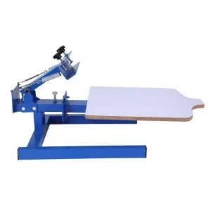 NS101-M Manual Digital Screen Printer for Textiles 1 Color 1 Station 450x500mm Max Print Area