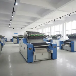Negative Pressure Fully Automatic Wool Carding Machine for Dehaired Cashmere