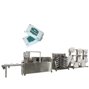 Non-woven Automatic Wet Wipe Making Machine with Packaging Machine Connection