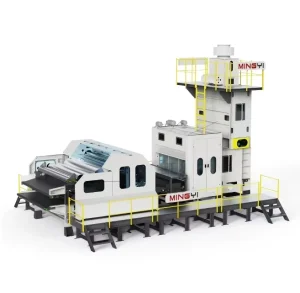 Nonwoven China Manufacturer Single Cylinder Carding Machine High Yield Cotton Combed Machine Type II