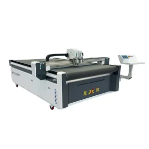 Oscillating Knife Cutting Machine for Leather, PU Leather, Wallet, and Handbag Cutting