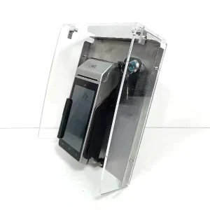 Outdoor Acrylic and Metal Wall-Mount Payment Bracket POS Terminal Holder for N910