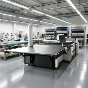 PD-1725L Automatic Motorized High Precision Multilayer Cutter Machine for Flannel Canvas Linen Chiffon Leather and Fibers