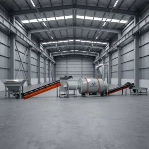 PLC-Controlled Silica Sand Dryer for Ceramic Sand Manufacturing