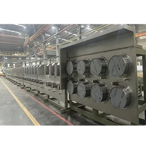 PLC Motor Bearing Polyester Staple Fiber Spinning Production Line 380V Textile Equipment