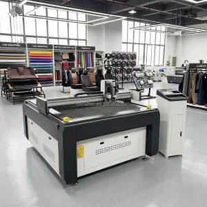 Packaging Sample Cutter Flatbed Cutter for Automotive Leather PU PVC and Microfiber Leather Interiors