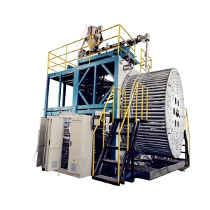 Plastic HDPE PP Large-Diameter Hollow-Wall Spiral Winding Pipe Extrusion Line