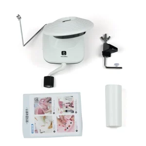 Plastic Hand-Operated Yarn Ball Winder for Knitting Crafts