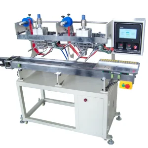 Pneumatic Automatic Heat Press Machine with Security Seal Making, Serial Numbering, Hot Stamping, and Foil Printing