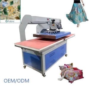 Pneumatic Sublimation Heat Press Machine for T-Shirt, Textile, Linen, and Leather Printing