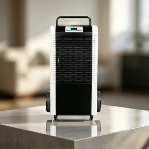 Portable Industrial Dehumidifier 138L/D Mobile Commercial Warehouse Factory Air Dryer Humidity Control System on Wheels