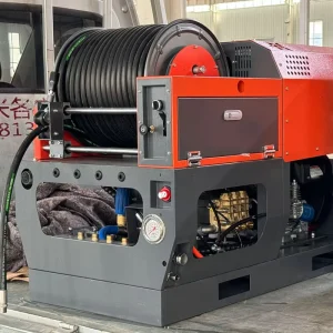 Portable Pipeline Drain Cleaner and Sewer Pressure Washer Machine