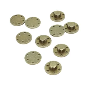 Powder Metallurgy Parts Iron CNC Machining Part 17 Tooth Spur Gear Planetary Carrier for Industrial Hardware Accessories