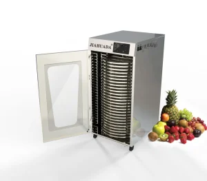 Power Saving Rotation Function Stainless Steel 26-Tray Industrial Herb Fruit Drying Dehydrator Food Dryer