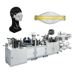 Professional Automatic Fish-Cut Mask Machine for High-Efficiency PPE Manufacturing