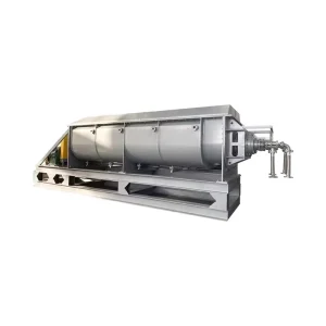 QJ Series Rotary Drum Sludge and Paddle Dryer with Gear and Motor for Food Processing