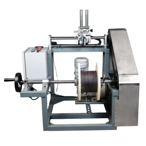 QP500 Steel Wire Spool Rewinding Machine and PN500mm Bobbin Cable Winding Machine, PVC PE Cable Take-Up Machine