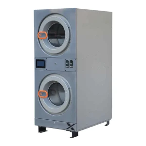 Quiet-Running Stainless Steel Commercial Dryer with Intelligent Temperature Control for Hotel Guest Laundry