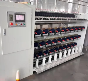 Ring Spinning Yarn Raising Machine PLC Motor Core Components Automatic High Capacity Fuzzy Yarn 900W 400W