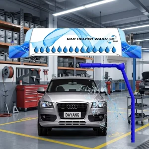 Robotic Touchless 360-Degree Car Wash Machine with Brushless Automatic Cleaning System