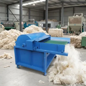 Roll Sheep Wool Drum Opening Machine