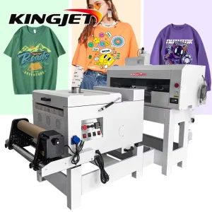 Roll-to-Roll DTF Printer with I1600 and XP600 Printheads for T-Shirt, Jersey, and Hoodie Printing