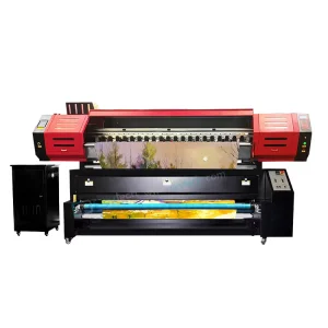 Roll-to-Roll Direct-to-Fabric Dye Sublimation Textile Inkjet Printer with I3200/4720 Printheads