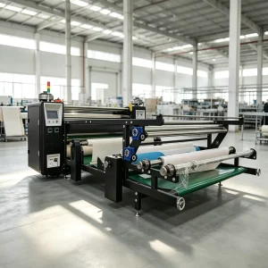 Roll to Roll Heat Press Machine for Fabric Transfer Sublimation Calender