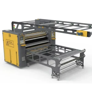 Roll-to-Roll Heat Transfer Machine with 1000mm Roller for Garment Textile Mass Production