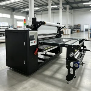 Roll to Roll Sublimation Rotary Calendar Heat Press Machine for Textile Printing