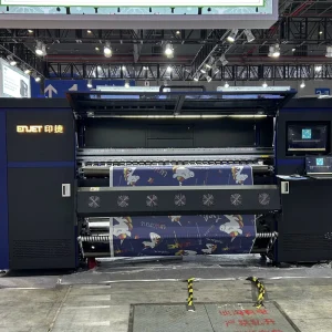 Roll-up Dye Sublimation Machine for Fashion, Sportswear, Swimwear, and Polyester Fabric