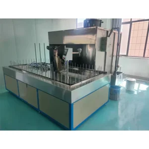 Rotary Coating Machine Electric Heating Stainless Steel Chain Mini Paint Room Automated Coating Production Line
