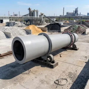 Rotary Dryer Production Line for Electroplating Sludge and Chemical Residue