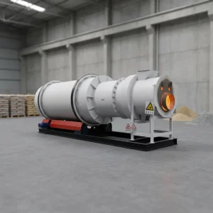 Rotary Sand Dryer for Foundry Sand and Mineral Processing CE ISO Unit