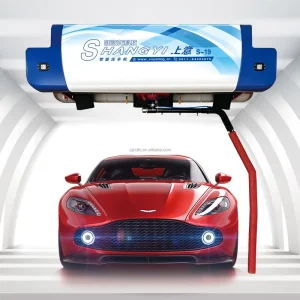 S19 Electric Touchless Automatic Car Wash Machine Stainless Steel Equipment for Gas Station Car Wash Shop