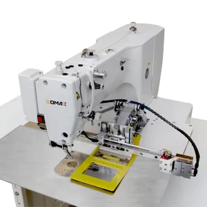 SM-18-2 High-Speed Semi-Automatic Pattern Sewing Machine for Garment and Bag Making