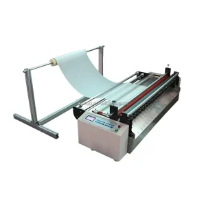 SR-1000M Automatic High-Speed Roll to Sheet Cutting Machine for Flexible Materials PVC PE Film Cloth Foil Label Paper Textile