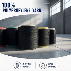 Saltwater Proof 100% Polypropylene 600D High Tenacity Hollow Yarn, OE Technics for Textile Weaving and Deep Sea Ropes