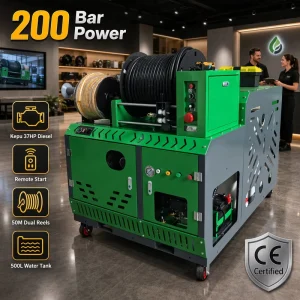 Sectional Drain Cleaning Machine Heavy Duty Industrial Sewer Pipe Cleaner Cable Snake High Pressure Commercial