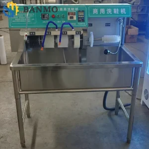 Semi Automatic Commercial Sneaker Cleaning Machine Shoe Washer Factory Direct