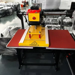 Semi-Automatic Electric 40×60cm Double-Station Heat Press Machine for Vinyl T-Shirt Logo Printing