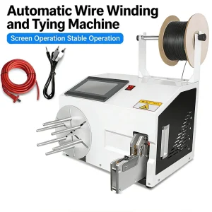 Semi-Automatic Electric Wire Winder for Cable Winding, Binding, and Tying